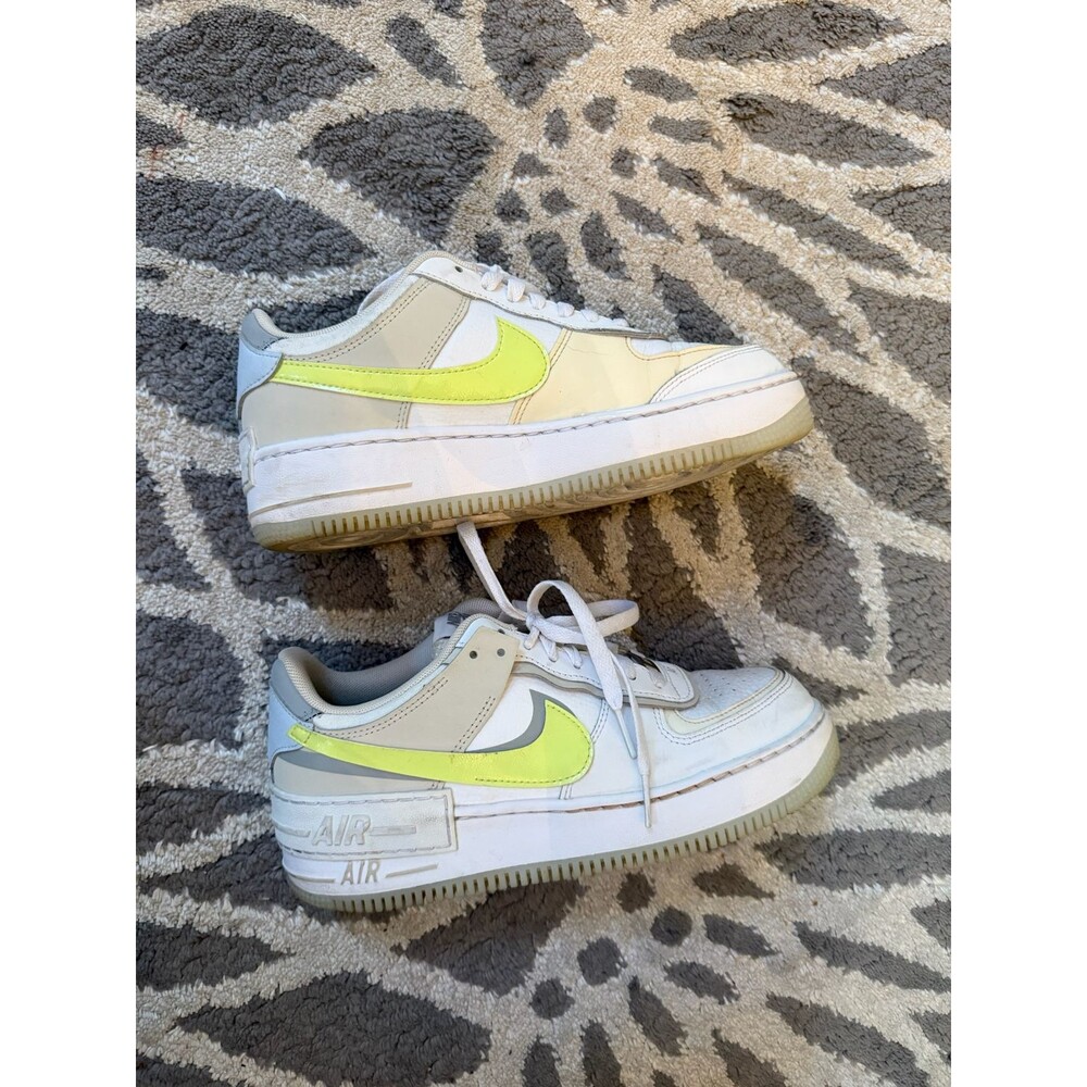Nike Air Force 1 Low Shadow White Lemon Twist (Women's) Sneakers